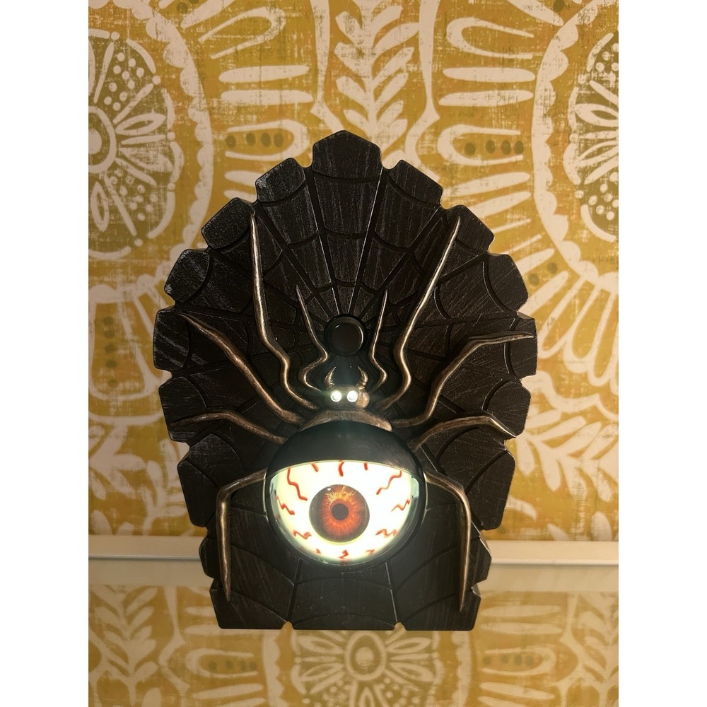 GEMMY Halloween One-eyed Doorbell Decoration TESTED WORKS Lights And Sounds